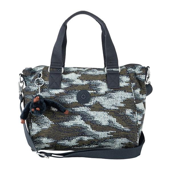 並行輸入 キプリング  ハンドバッグ ベーシック K15371 21Q ネイビー カーキ マルチ 爆...