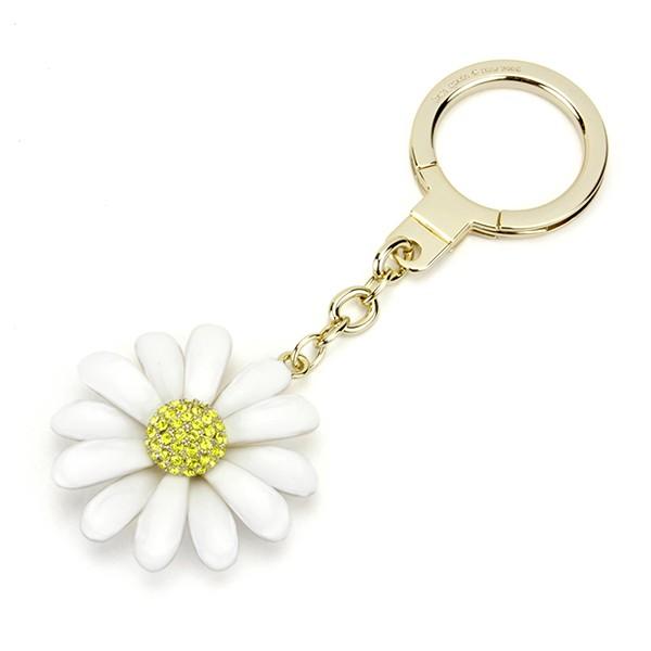 並行輸入 ケイトスペード キーホルダー ENAMEL DAISY 1KRU0180 974 マルチ ...