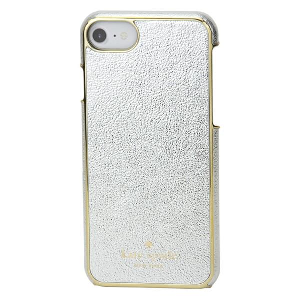 並行輸入 ケイトスペード スマートフォンケース METALLIC 8ARU2121 090 シルバー...
