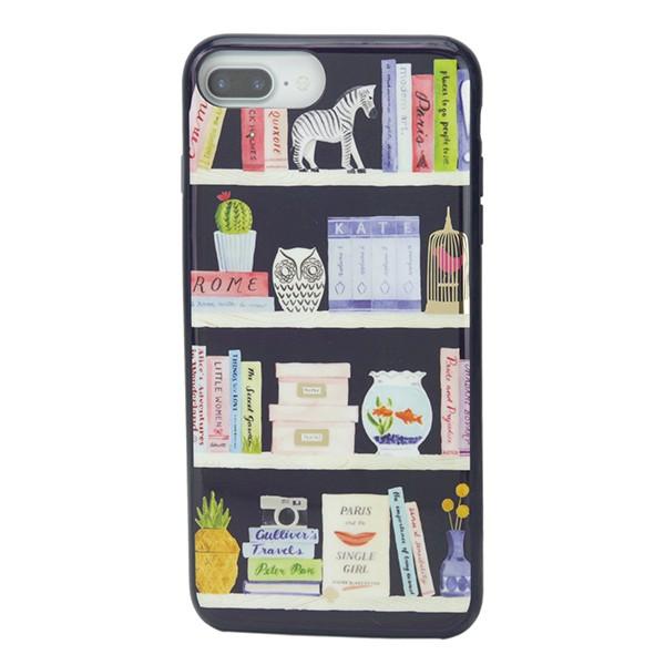 並行輸入 ケイトスペード スマートフォンケース LIBRARY 8ARU2197 460 ブルー マ...