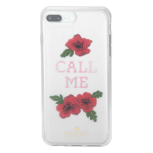 並行輸入 ケイトスペード iPhone7 Plus/8 Plus ケース クリア マルチ kate ...