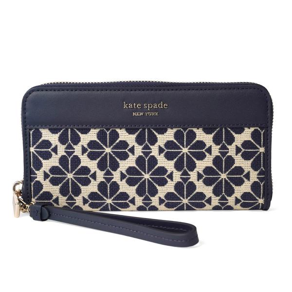 並行輸入 ケイトスペード 長財布(ラウンドファスナー) kate spade スペードフラワー ジャ...