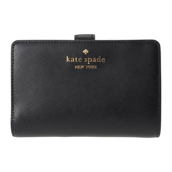 並行輸入 ケイトスペード 2つ折り財布 kate spade マディソン KC580 001 BLK...