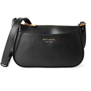 Tory Burch ブラックレザーショルダーバッグ 美品】Tory Burch トリーバーチ ブラック レザー ショルダー