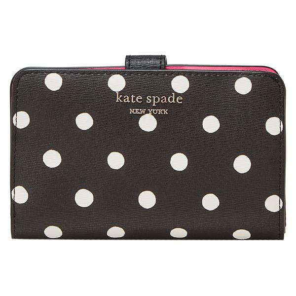 並行輸入 ケイトスペード  2つ折り財布 スペンサー サンシャイン ドット PWR00418 098...