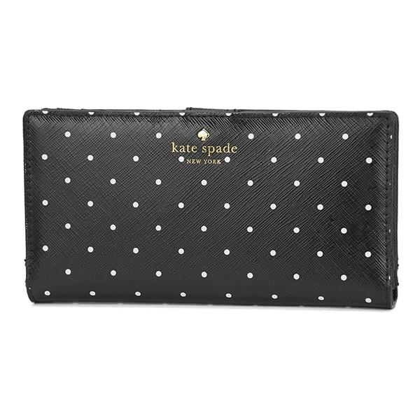 並行輸入 ケイトスペード 長財布 STACY ステイシー PWRU5834 017 ブラック 黒/ク...