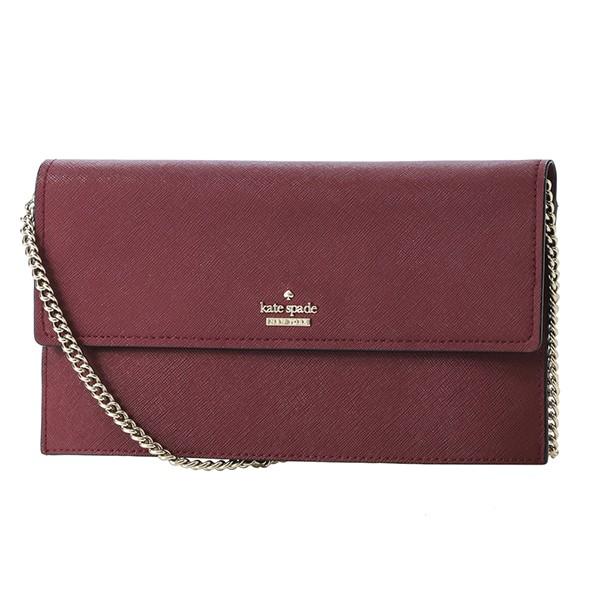 並行輸入 ケイトスペード クラッチ・セカンドバッグ レンガ色 レッド系 kate spade PWR...