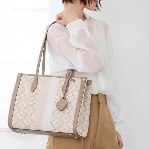 並行輸入 ケイトスペード トートバッグ kate spade スペードフラワー ジャガード PXRU...