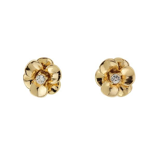 並行輸入 ケイトスペード ピアス FLOWER STUDS WBRUE243 711 ゴールド 金 ...