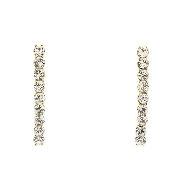 並行輸入 ケイトスペード  ピアス シャインオン WBRUE256 922 クリア ゴールド 金 爆...