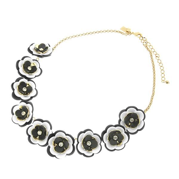 並行輸入 ケイトスペード ネックレス NECKLACE WBRUE279 276 ブラック 黒/ホワ...