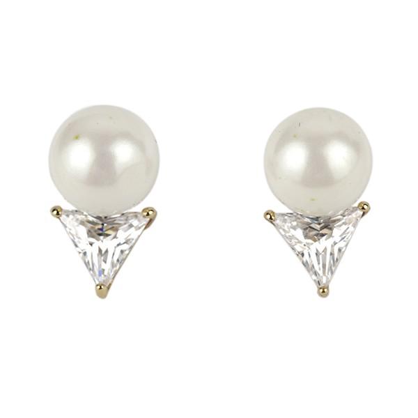 並行輸入 ケイトスペード ピアス TRIANGLE PEARL STUDS WBRUE510 922...