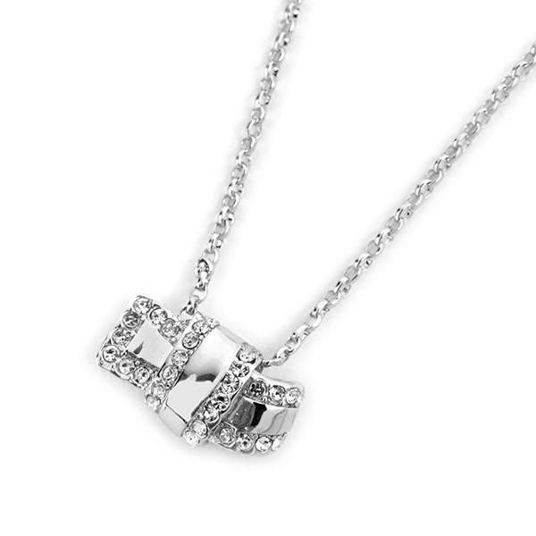 並行輸入 ケイトスペード ネックレス PAVE KNOT MINI PENDANT WBRUE546...