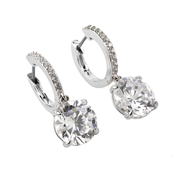 並行輸入 ケイトスペード ピアス DROP EARRINGS WBRUE581 911 クリア/シル...