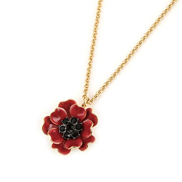 並行輸入 ケイトスペード ネックレス MINI PENDANT WBRUE761 616 レッド マ...