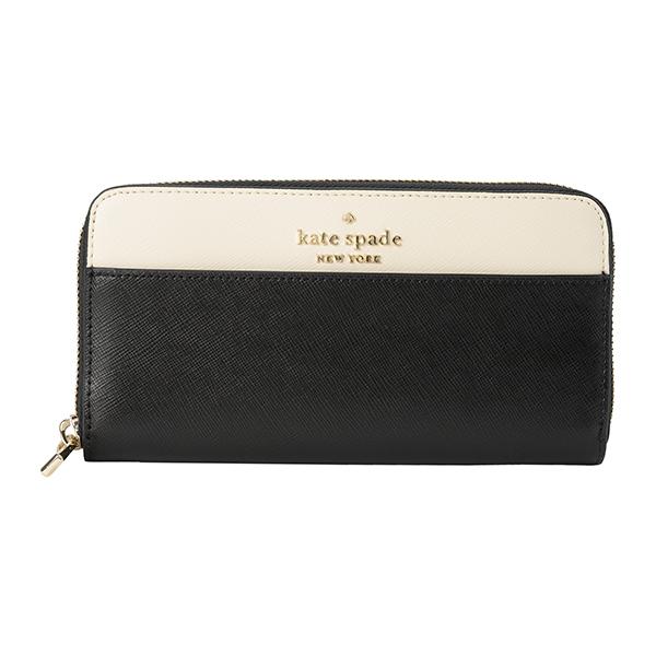 並行輸入 ケイトスペード 長財布(ラウンドファスナー) kate spade ステイシー WLR00...