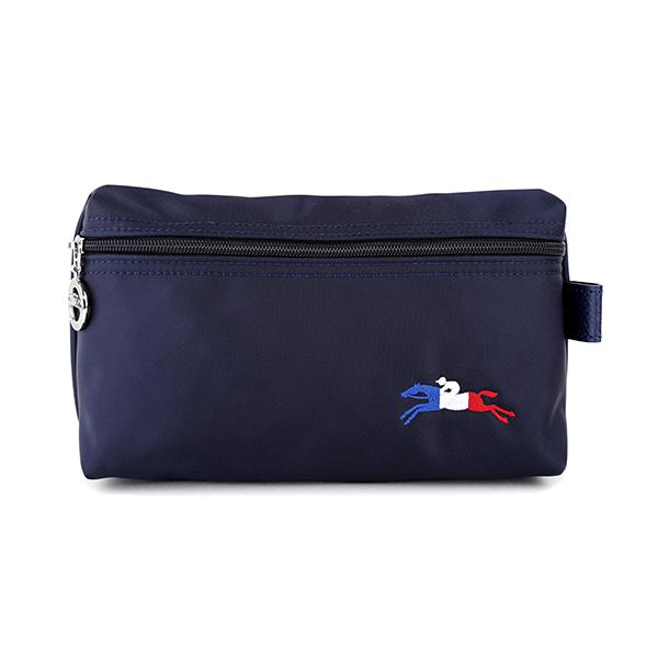 並行輸入 ロンシャン ポーチ ネイビー 紺 ル・プリアージュ トレ パリ LONGCHAMP 340...