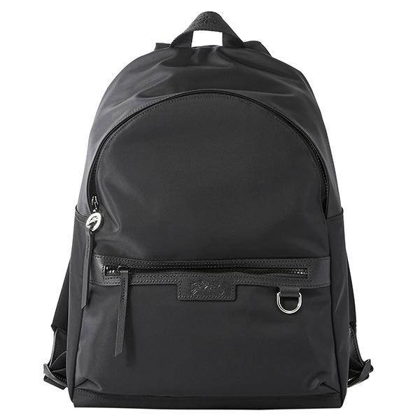 並行輸入 ロンシャン リュックサック ブラック 黒 ル・プリアージュ ネオ BACKPACK Mサイ...