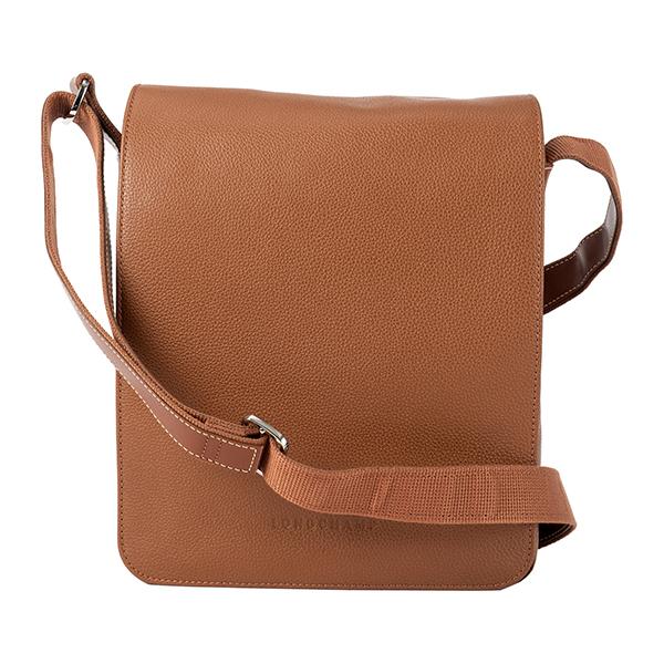 並行輸入 ロンシャン ショルダーバッグ ブラウン 茶 ル・フローネ CROSSBODY BAG Mサ...