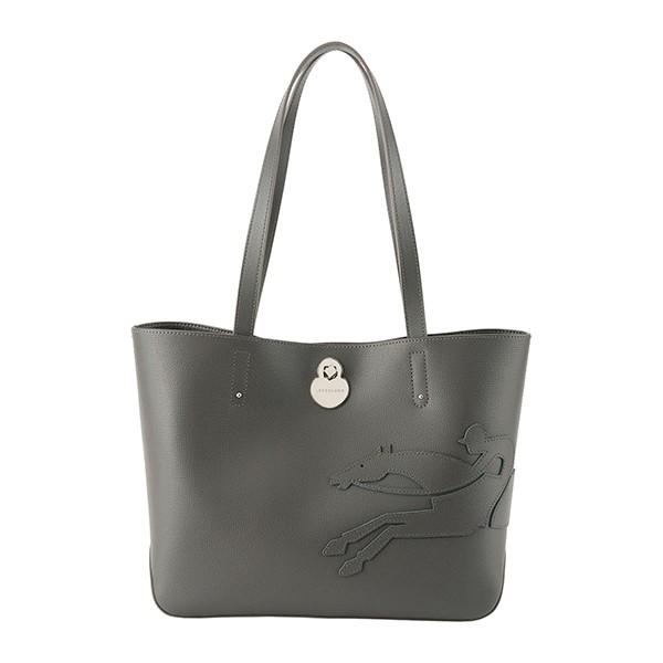 並行輸入 ロンシャン トートバッグ TOTE BAG S 1378 918 112 グレー 爆買