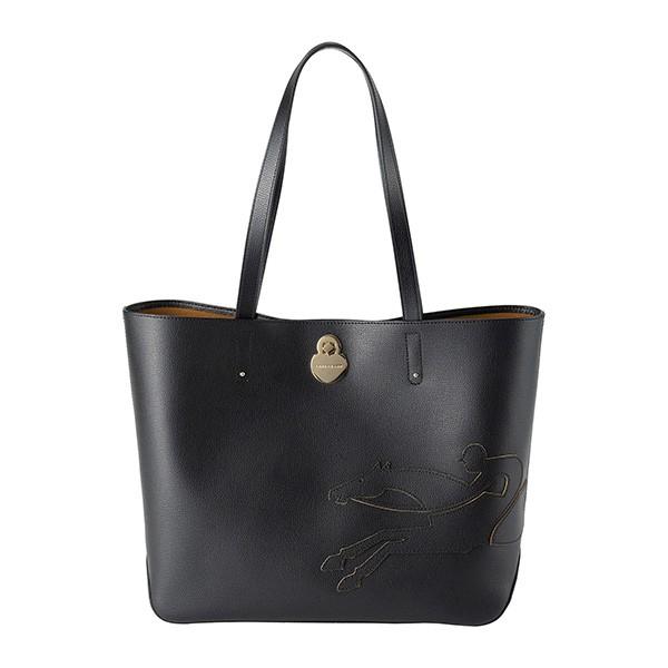 並行輸入 ロンシャン トートバッグ ブラック 黒 ショップ イット TOTE BAG Mサイズ LO...