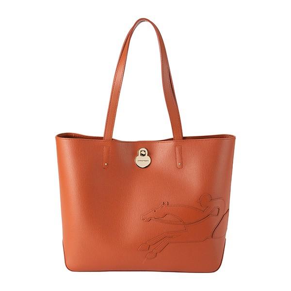 並行輸入 ロンシャン トートバッグ TOTE BAG M 1379 918 003 ブラウン 茶 爆...