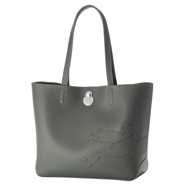 並行輸入 ロンシャン トートバッグ TOTE BAG M 1379 918 112 グレー 爆買