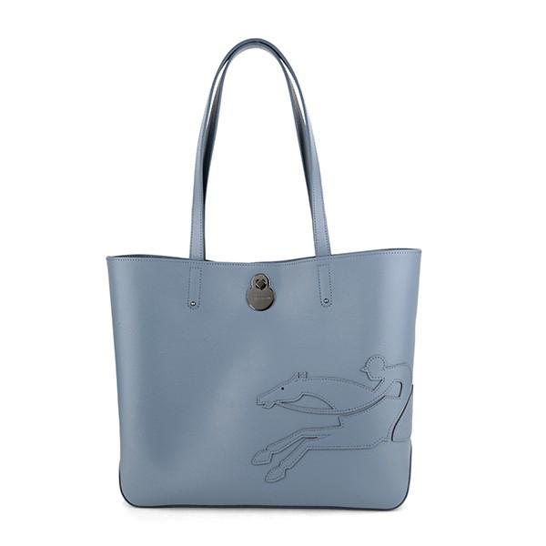 並行輸入 ロンシャン トートバッグ TOTE BAG M 1379 918 729 ライトブルー 水...