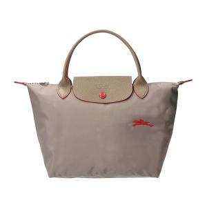 並行輸入 ロンシャン ハンドバッグ ブラウン ベージュ ル・プリアージュ クラブ TOP HANDLE Sサイズ LONGCHAMP 1621 619 P18 爆買