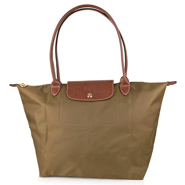 並行輸入 ロンシャン トートバッグ カーキ ル・プリアージュ TOTE BAG Lサイズ LONGC...