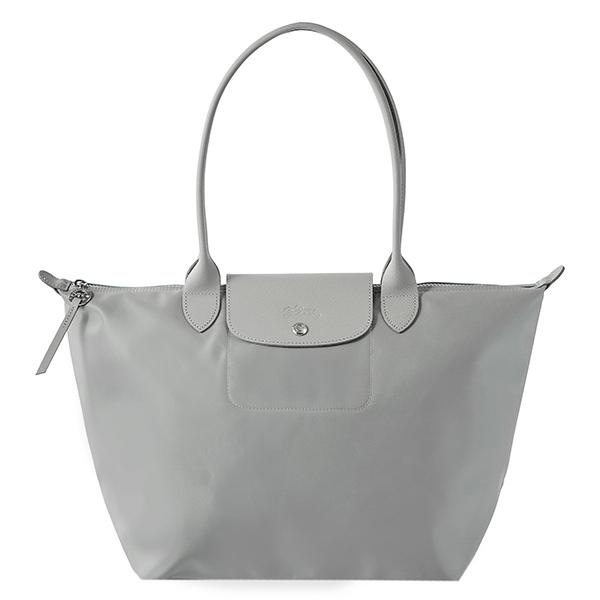 並行輸入 ロンシャン トートバッグ ライトグレー系 ル・プリアージュ ネオ SHOULDER BAG...