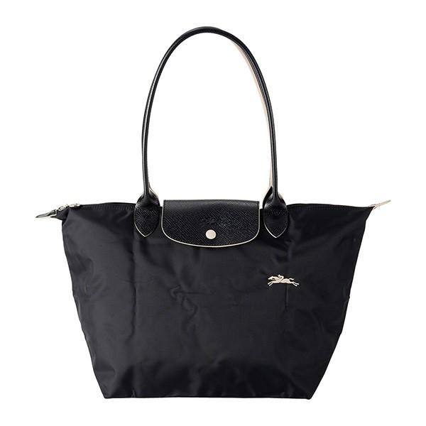 並行輸入 ロンシャン トートバッグ ブラック 黒 ル・プリアージュ クラブ TOTE BAG Lサイ...