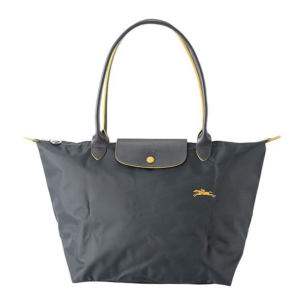 並行輸入 ロンシャン トートバッグ ガンメタル ル・プリアージュ クラブ TOTE BAG Lサイズ...