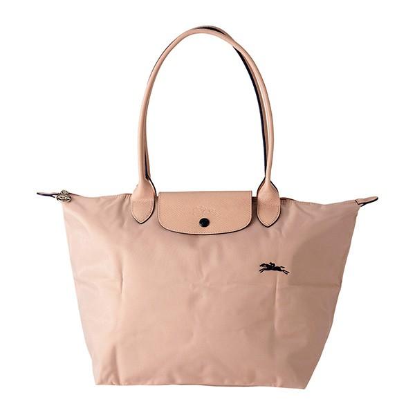 並行輸入 ロンシャン トートバッグ ピンクベージュ系 ル・プリアージュ クラブ TOTE BAG L...