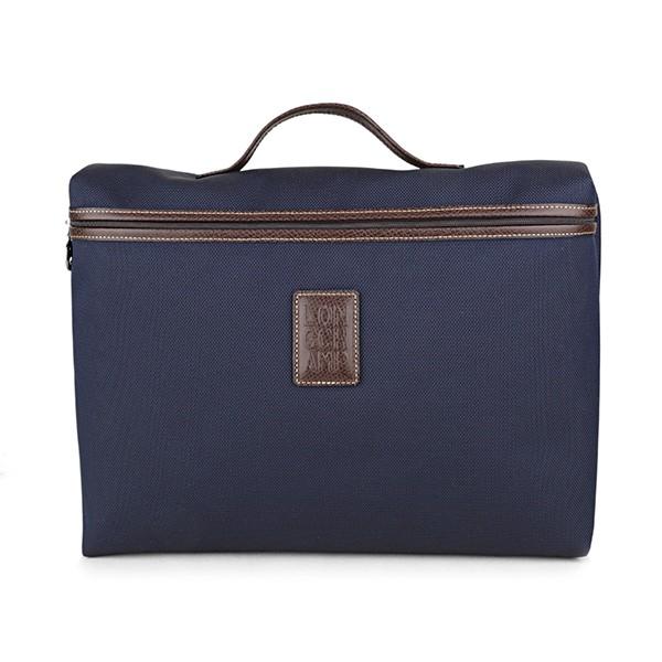 並行輸入 ロンシャン ブリーフケース ブルー 青 ボックスフォード LONGCHAMP 2182 0...