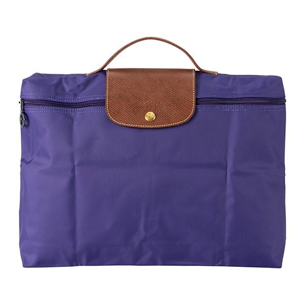 並行輸入 ロンシャン ブリーフケース パープル系 青紫系 ル・プリアージュ LONGCHAMP 21...