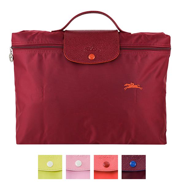 並行輸入 ロンシャン ブリーフケース ワインレッド系 ル・プリアージュ クラブ LONGCHAMP ...