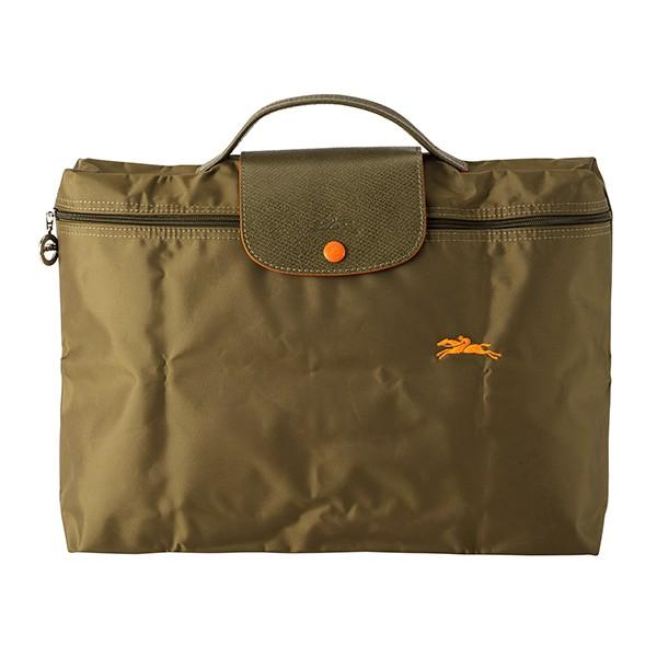 並行輸入 ロンシャン ブリーフケース カーキ ル・プリアージュ クラブ LONGCHAMP 2182...