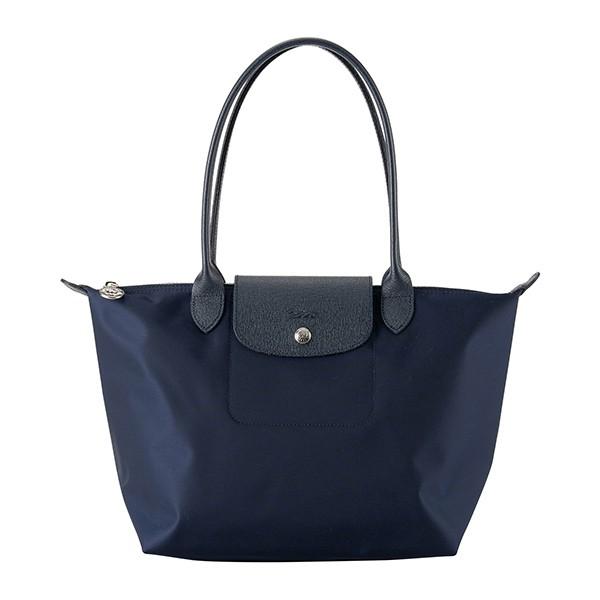 並行輸入 ロンシャン トートバッグ ネイビー ル・プリアージュ ネオ ショルダーバッグ Mサイズ L...