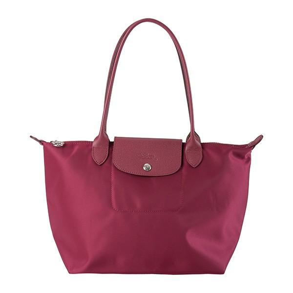 並行輸入 ロンシャン トートバッグ パープル 紫 ル・プリアージュ ネオ ショルダーバッグ Mサイズ...