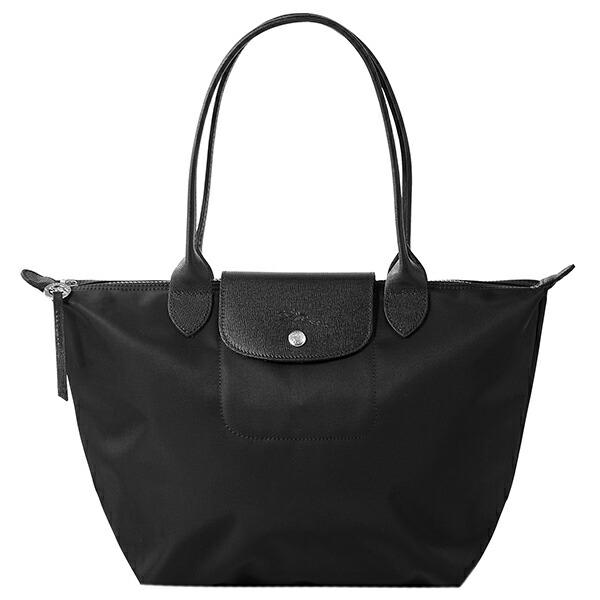 並行輸入 ロンシャン トートバッグ ブラック 黒 ル・プリアージュ ネオ ショルダーバッグ Mサイズ...