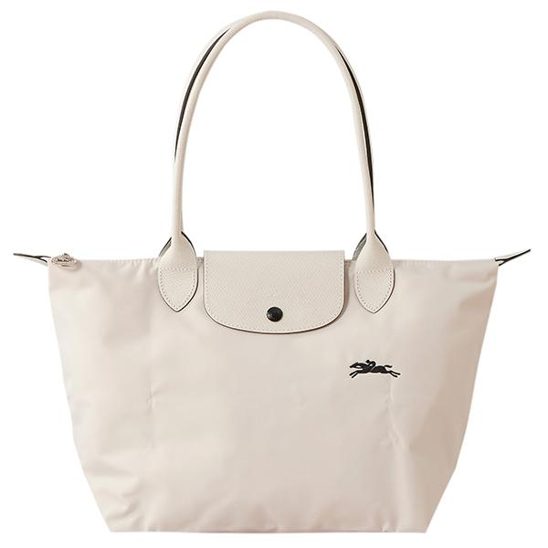 並行輸入 ロンシャン トートバッグ ライトベージュ系 ル・プリアージュ クラブ ショルダーバッグ M...