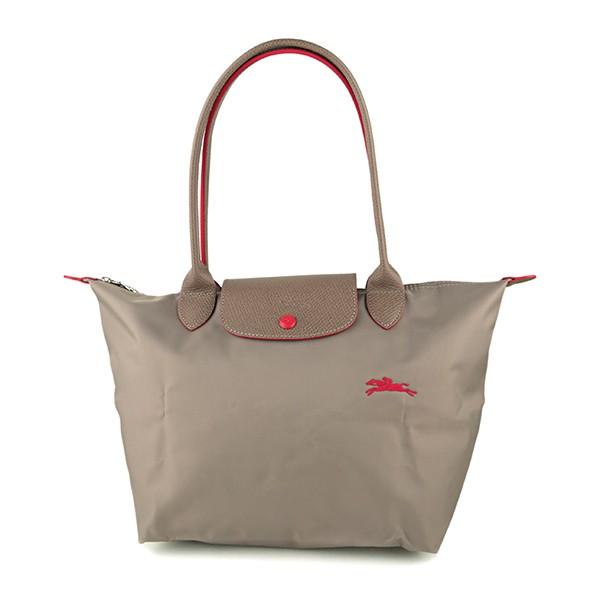 並行輸入 ロンシャン トートバッグ ベージュ ミンク ル・プリアージュ クラブ ショルダーバッグ M...