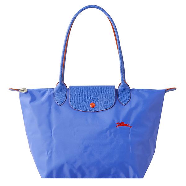 並行輸入 ロンシャン トートバッグ ライトブルー 水色 ル・プリアージュ クラブ ショルダーバッグ ...