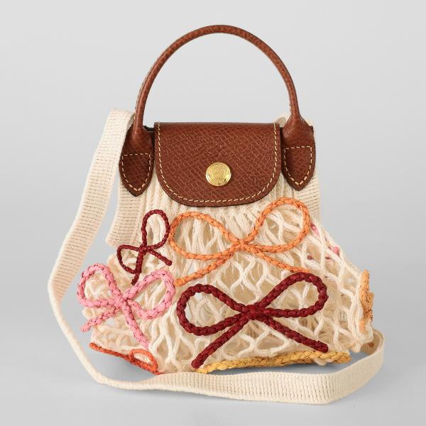 並行輸入 ロンシャン ショルダーバッグ ル プリアージュ フィレ  メッシュバッグ XSサイズ 10...