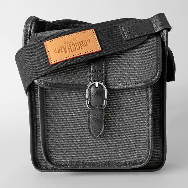 並行輸入 ロンシャン ショルダーバッグ LONGCHAMP ル フローネ デニム クロスボディバッグ...