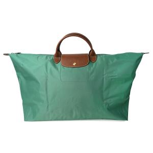 ロンシャンLONGCHAMP ボストンバッグ ボックスフォード カーキ/ブラウン LONGCHAMP ロンシャン ボストンバッグ カーキ系 ボックス