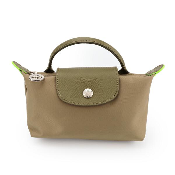 並行輸入 ロンシャン ポーチ LONGCHAMP ル プリアージュ グリーン ハンドル付きポーチ 3...