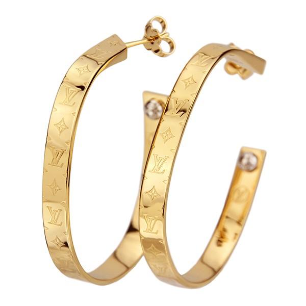 並行輸入 ルイヴィトン ピアス フープイヤリング M00220 ゴールド 爆買