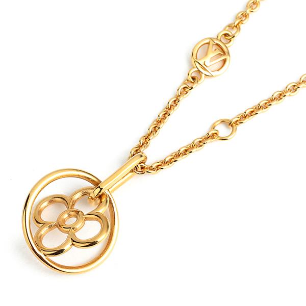 並行輸入 ルイヴィトン ネックレス Louis Vuitton LV ツイッギー ラウンド フラワー...